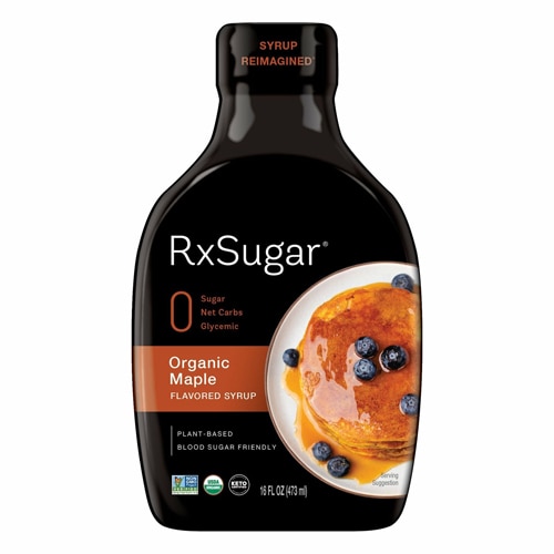RxSugar Organic Flavored Syrup Maple -- 16 oz