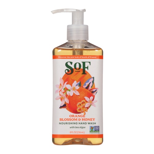 SOF Nourishing Liquid Hand Wash Orange Blossom Honey