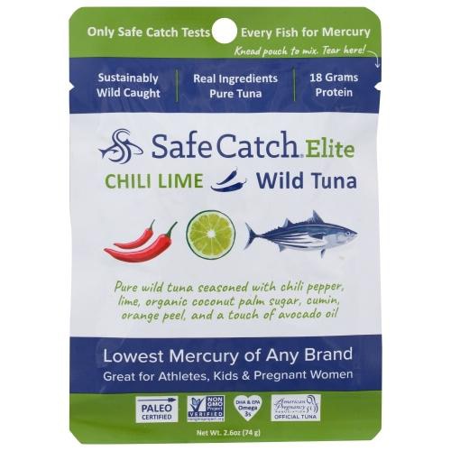 Safe Catch Elite Wild Tuna Chili Lime -- 2.6 oz
