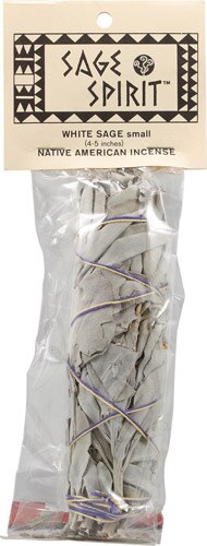 Sage Spirit Small Native American 5 Inch Incense White Sage