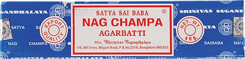 Sai Baba Nag Champa Agarbatti Incense -- 40 g