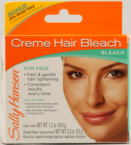 Sally Hansen Creme Hair Bleach For Face 1 Kit Vitacost