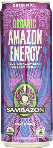 Sambazon Organic Amazon Energy Drink Acai Berry -- 12 fl oz