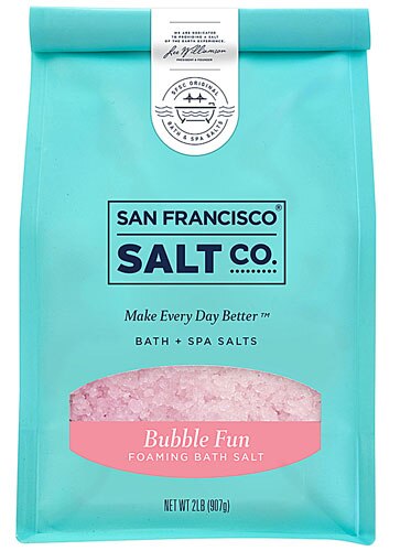 San Francisco Salt Company Bath &amp; Spa Foaming Bath Salt Bubble Fun -- 32 oz
