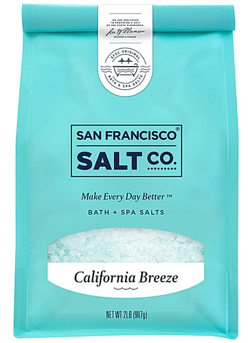 San Francisco Salt Company Bath &amp; Spa Salt Calfifornia Breeze -- 32 oz