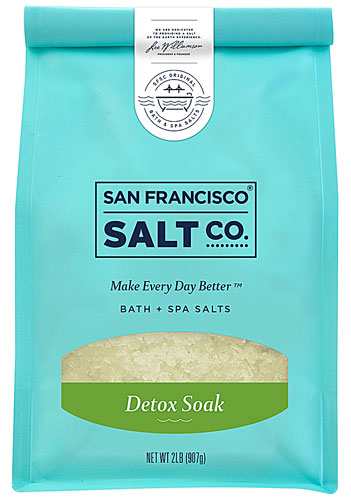 San Francisco Salt Company Bath &amp; Spa Salt Detox Soak -- 32 oz