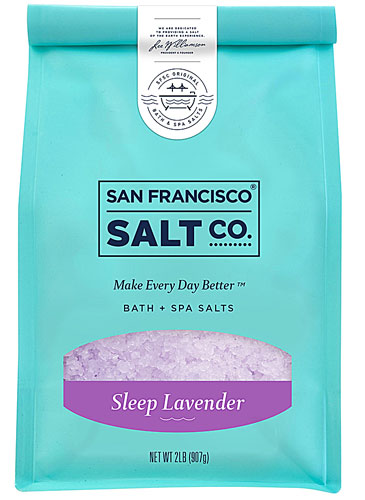 San Francisco Salt Company Bath &amp; Spa Salt Sleep Lavender -- 32 oz
