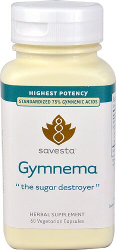 Savesta Gymnema -- 60 Vegetarian Capsules