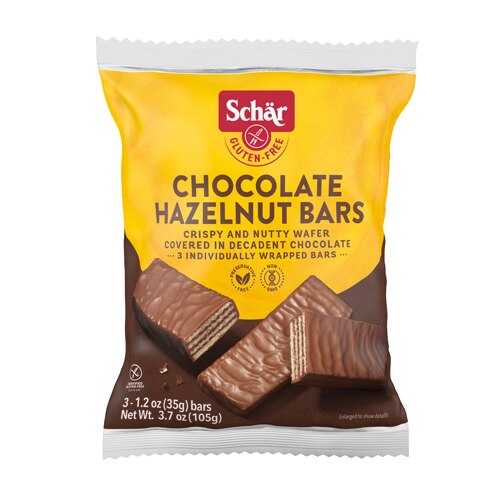 Schar Gluten Free Bars Chocolate Hazelnut -- 3.7 oz