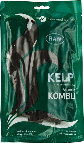 Seaweed Iceland Kelp Kombu Raw -- 1.76 oz