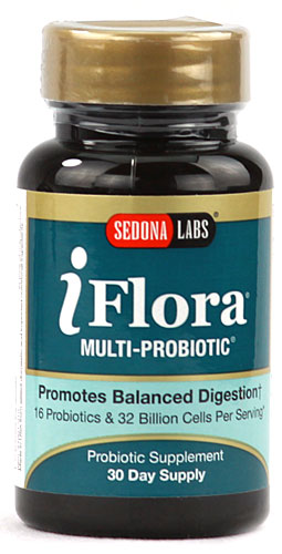 Sedona Labs iFlora® Multi-Probiotic® -- 32 billion cells - 60 Capsules