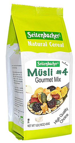 Seitenbacher Natural Cereal #4 Musli Gourmet Mix -- 16 oz