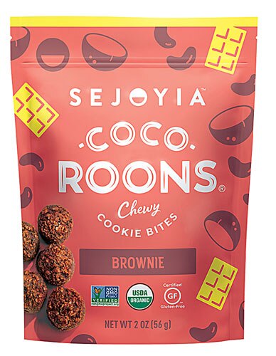 Sejoyia Organic Chewy Cookie Bites Gluten Free Brownie -- 2 oz