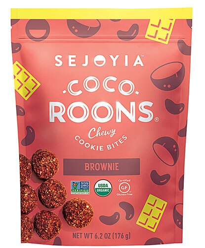 Sejoyia Organic Chewy Cookie Bites Gluten Free Brownie -- 6.2 oz