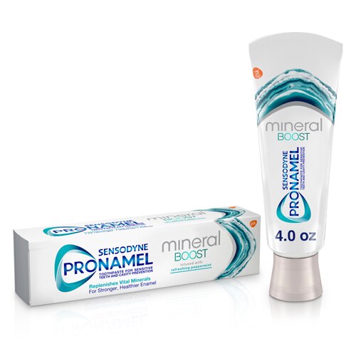 Sensodyne Pronamel Mineral Boost Toothpaste Peppermint -- 4 oz