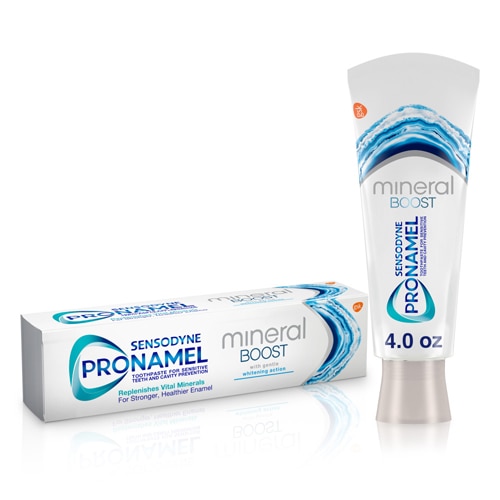 Sensodyne Pronamel Mineral Boost Whitening Toothpaste -- 4 oz