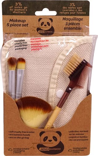 Senzacare SenzaBamboo Eco Makeup 5 Piece Set -- 1 Set