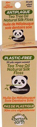 Senzacare SenzaBamboo Tea Tree Oil Silk Floss -- 33 Yards