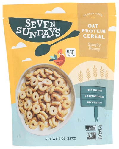 Seven Sundays Gluten Free Oat Protein Cereal Simply Honey