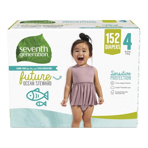 seventh generation diapers size 4