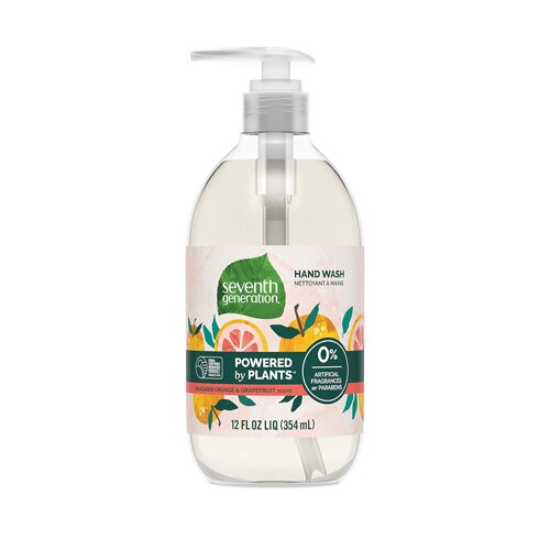 Seventh Generation Natural Hand Wash Mandarin Orange & Grapefruit -- 12 fl  oz - Vitacost