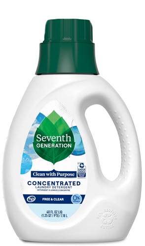 Seventh Generation Liquid Laundry Detergent 53 Loads Free & Clear Fragrance Free