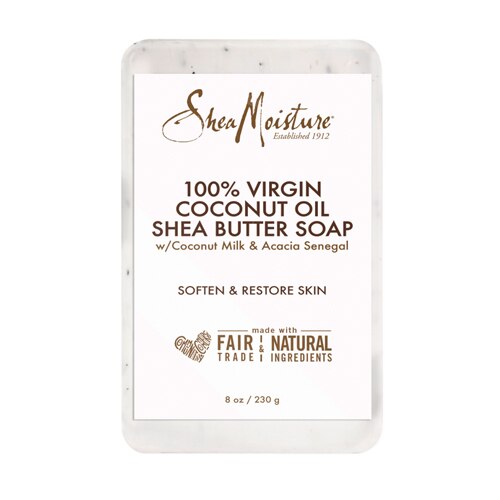 SheaMoisture Cruelty-Free 100% Virgin Coconut Oil Shea Butter Soap for All Skin Types