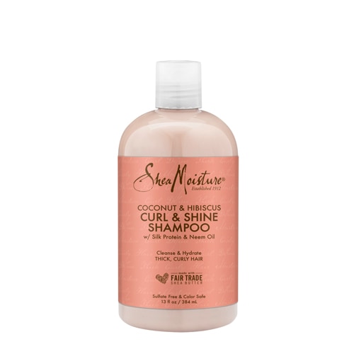 SheaMoisture Curl and Shine Shampoo Coconut & Hibiscus