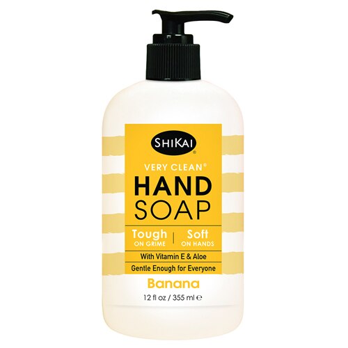 Shikai Very Clean Hand Soap Banana -- 12 fl oz