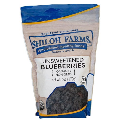Shiloh Farms Organic Blueberries Unsweetened -- 6 oz