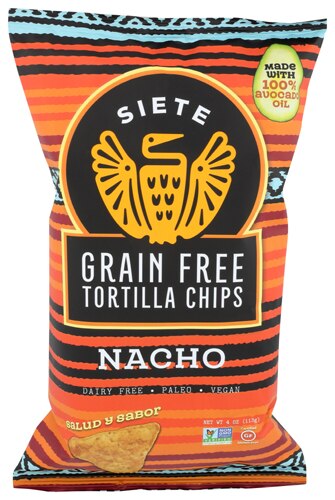 Siete Grain Free Tortilla Chips Nacho