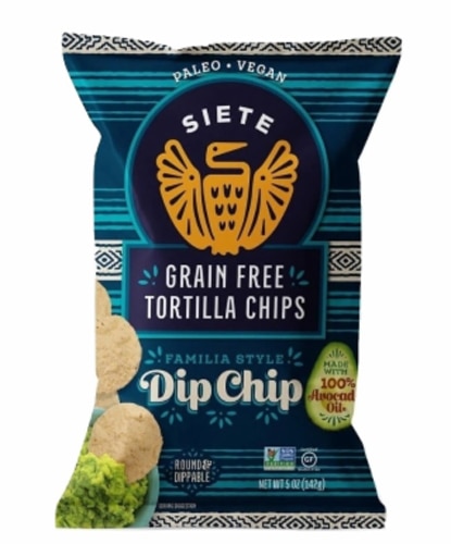 Siete Tortilla Dip Chips -- 5 oz