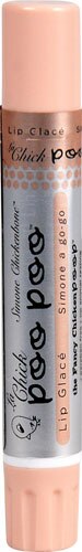 Simone Chickenbone La Chick Poo Poo™ Lip Glace Simone a go-go (Nude) -- 1 Lip Balm