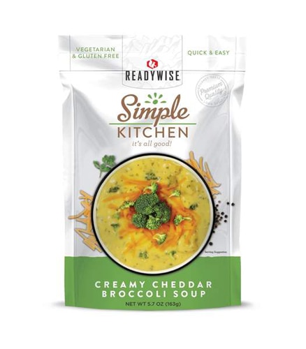 Simple Kitchen Soup Creamy Cheddar Broccoli -- 5.7 oz - Vitacost