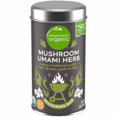 Simple Truth Organic Mushroom Umami Herb Seasoning Rub -- 3 oz