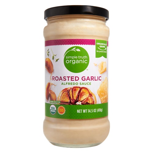 Simple Truth Organic Roasted Garlic Alfredo Sauce