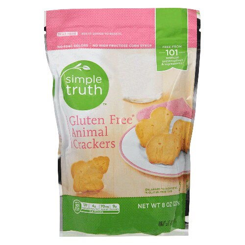 Simple Truth Animal Crackers Gluten Free 8 Oz - 