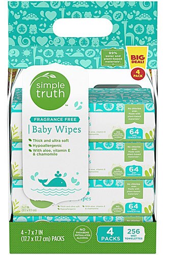 Simple Truth Baby Wipes Fragrance Free