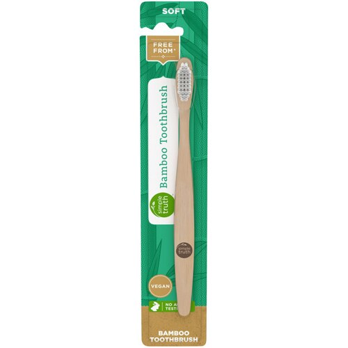 Simple Truth Bamboo Toothbrush Soft -- 1 Toothbrush