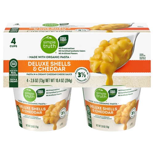 Simple Truth Cheddar Deluxe Macaroni Cheese