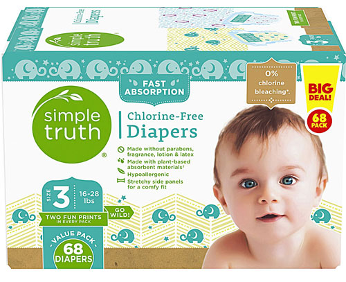 simple truth diapers