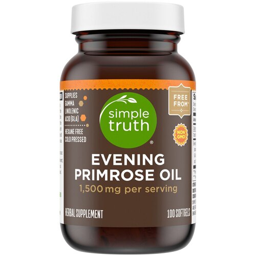 Simple Truth Evening Primrose Oil -- 1500 mg - 100 Softgels