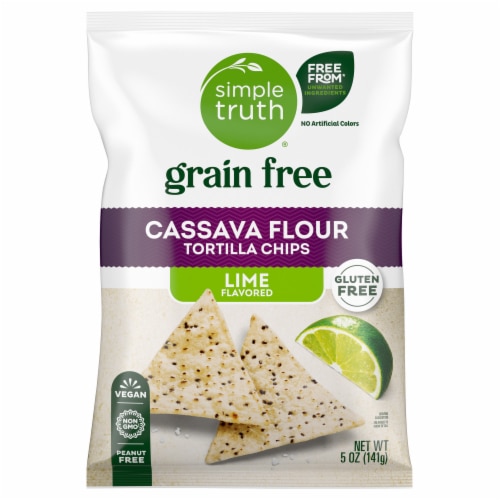 Simple Truth Grain Free Cassava Flour Tortilla Chips Lime