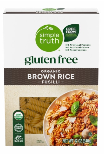 Simple Truth Organic Brown Rice Pasta Gluten Free Fusilli