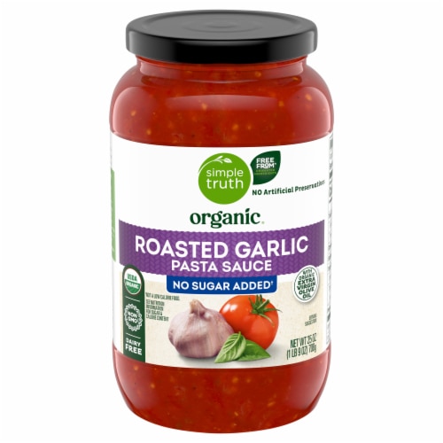 Simple Truth Organic Roasted Garlic Pasta Sauce