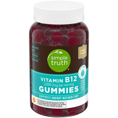 Simple Truth Vitamin B12 Gummies -- 3000 mcg - 100 Gummies