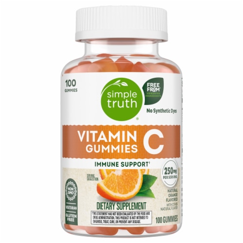 Simple Truth Vitamin C Gummies Natural Orange