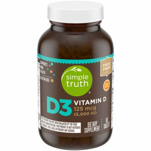 Simple Truth Vitamin D3 5000 Iu 60 Tablets