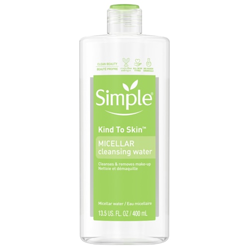 Simple makeup shop remover micellar
