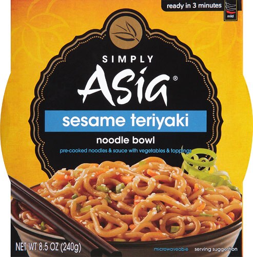 Simply Asia Noodle Bowl Sesame Teriyaki -- 8.5 oz